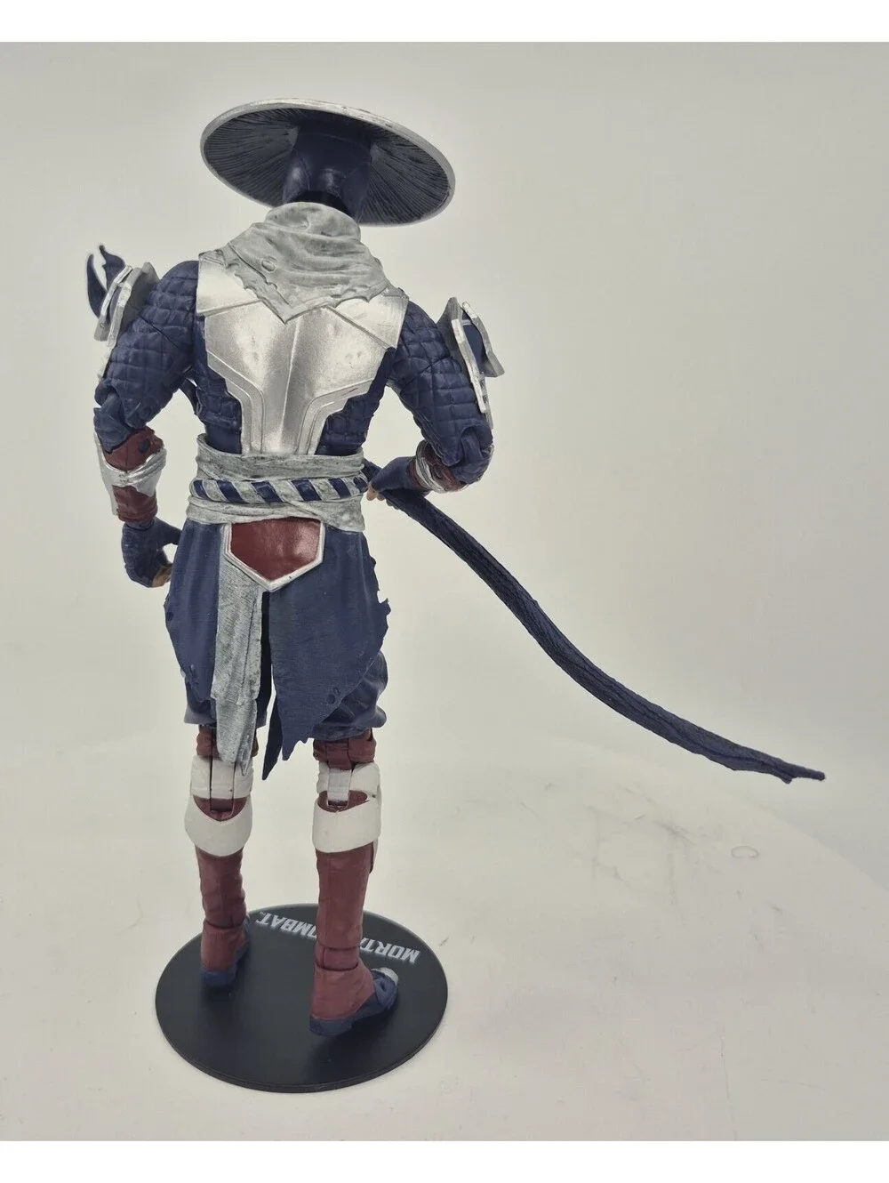 Mortal Kombat 11 RAIDEN W/STAFF WEAPON Blue/Sliver Suit MCFARLANE TOYS
